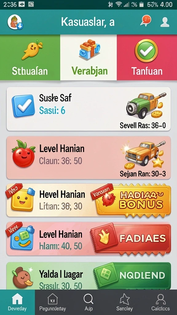 Tangkapan layar menunjukkan mode permainan yang seru.