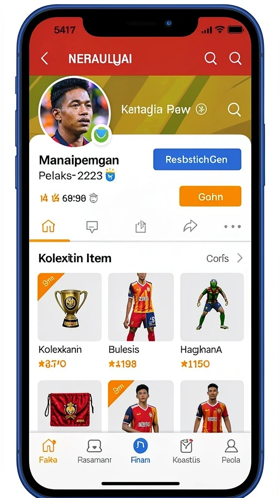 Tangkapan layar menunjukkan mode multiplayer dengan banyak pemain.