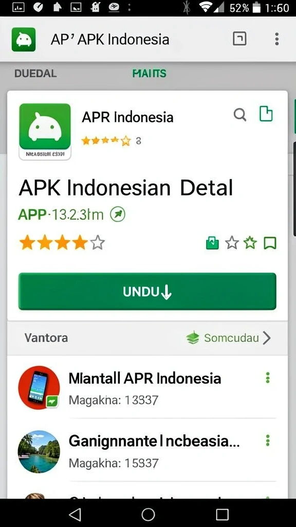 Tampilan awal yang menarik dan intuitif.