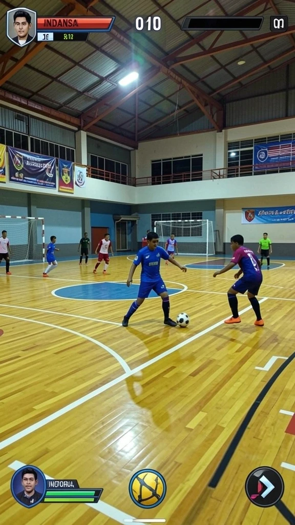 Fitur statistik real-time yang membantu keputusan bermain.