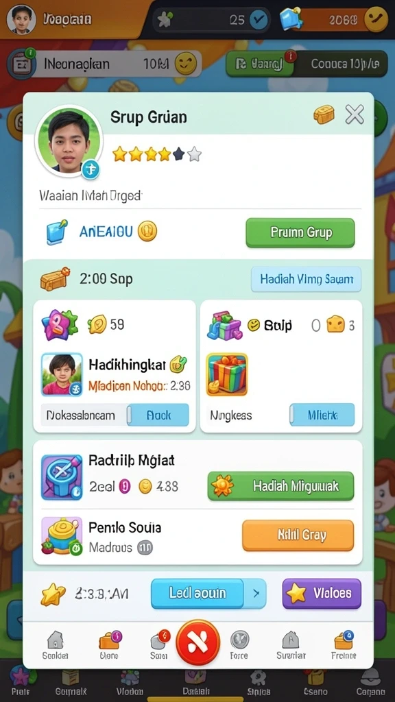 Tampilan antarmuka DOTA88 yang menarik dan modern.