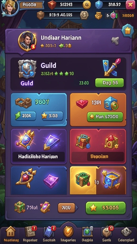 Fitur turnamen dengan hadiah yang menggiurkan.