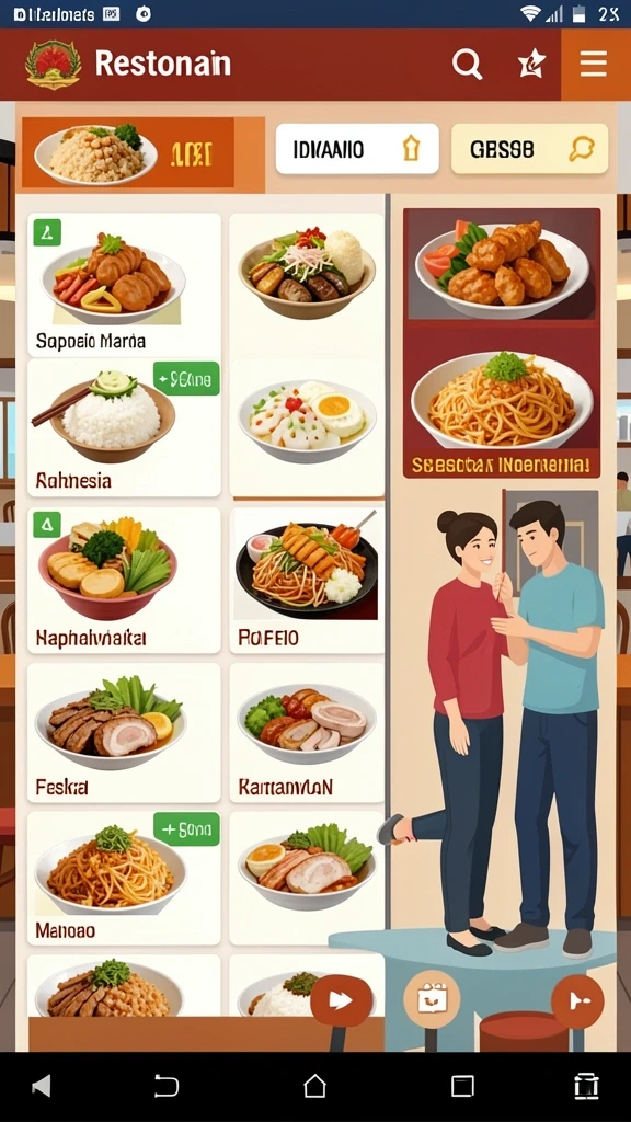 Antarmuka pengguna yang ramah dan mudah dinavigasi.
