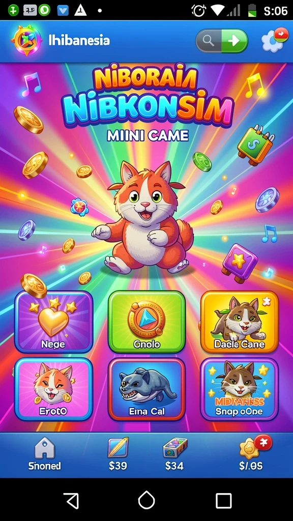 Berbagai tema slot yang tersedia.