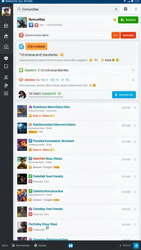 Berbagai karakter unik yang bisa dipilih.