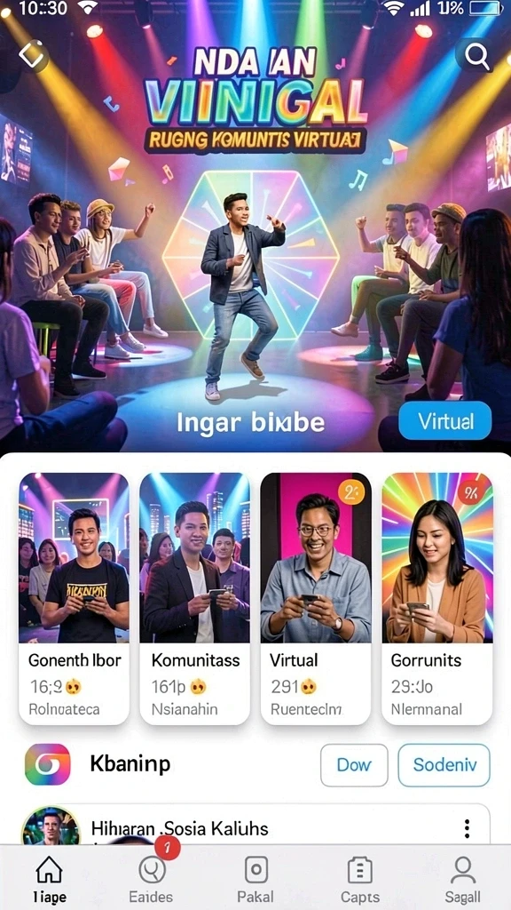 Tampilan antarmuka yang intuitif dan mudah digunakan.