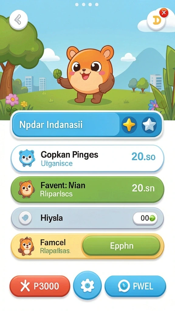 Gameplay seru yang memikat para pemain.