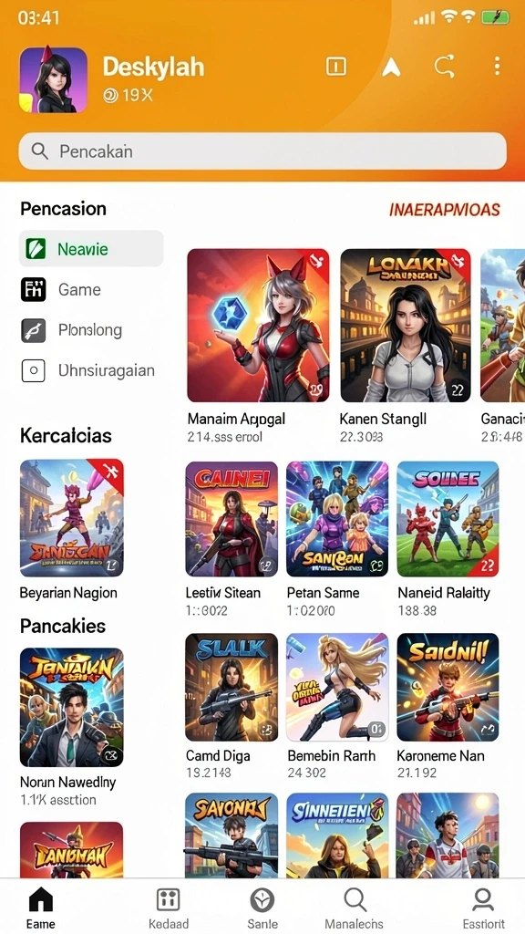 Fitur sosial yang memungkinkan berbagi pencapaian.