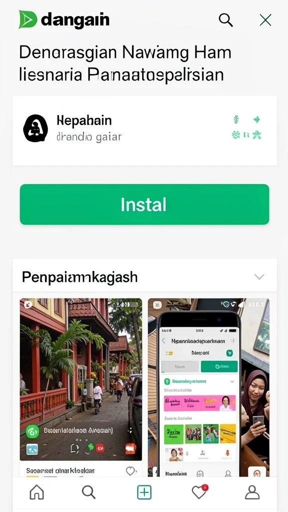 Tampilan awal permainan JOYPUTAR yang menarik.