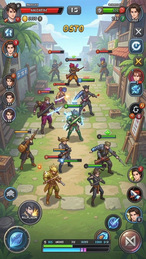 Level yang menantang untuk meningkatkan skill.