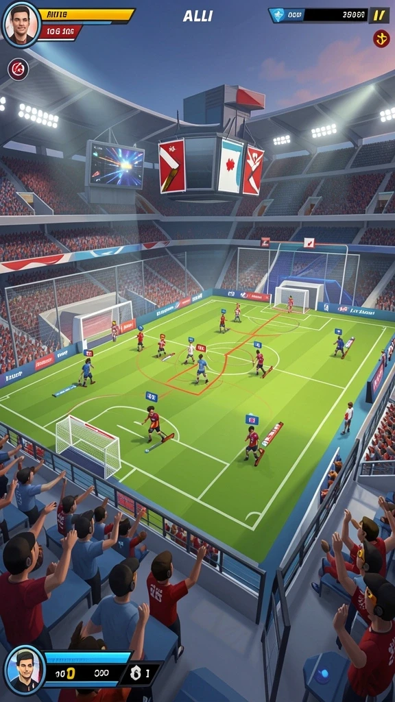 Tangkapan layar menunjukkan momen menegangkan dalam gameplay.