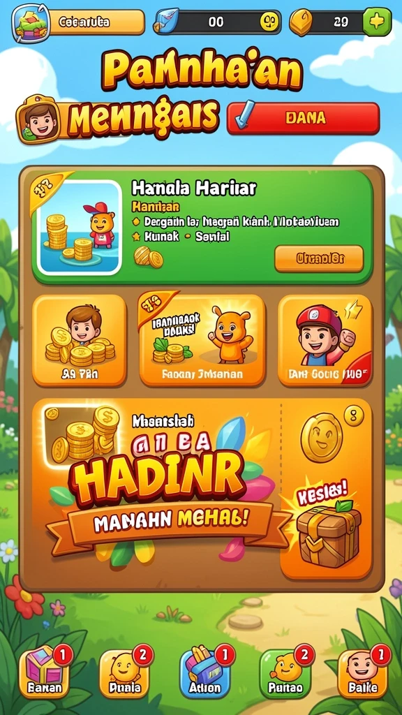 Tangkapan layar menampilkan karakter utama dalam aksi.