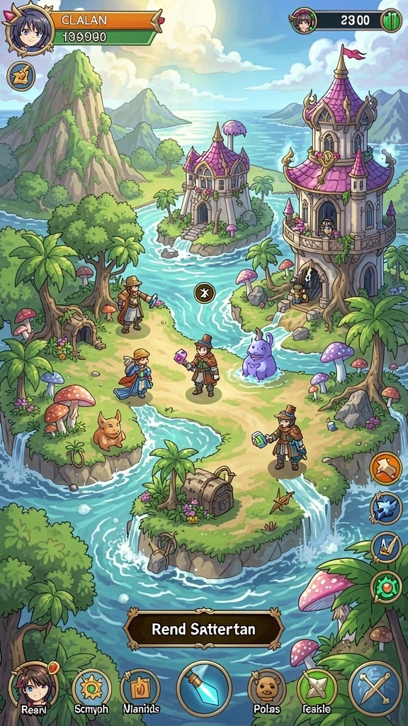 Mode multiplayer yang memungkinkan Anda bermain bersama teman.