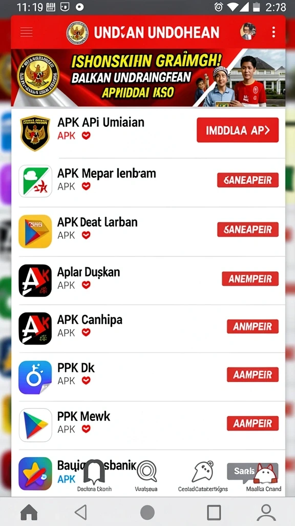Berbagai pilihan permainan slot yang seru.