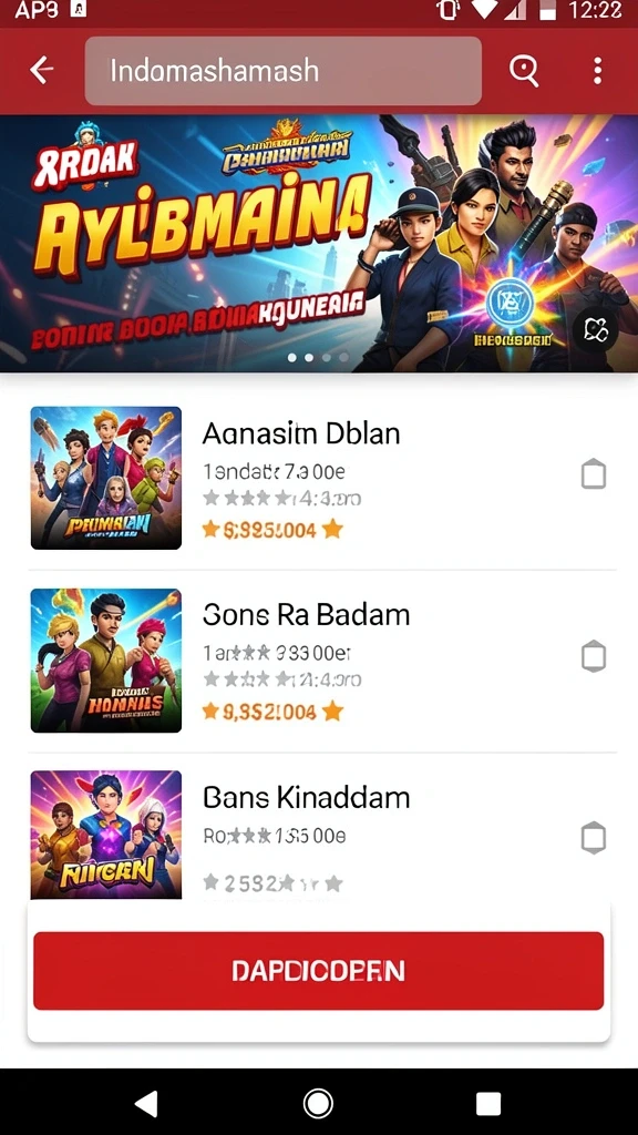 Tampilan antarmuka yang menarik dan user-friendly.