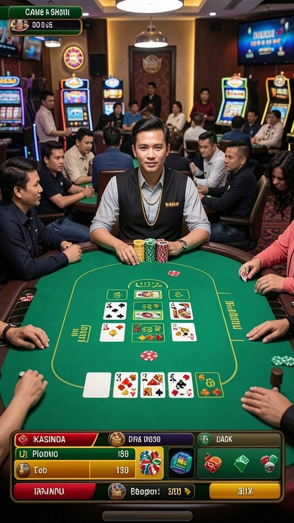 Beragam pilihan permainan yang selalu diperbarui.
