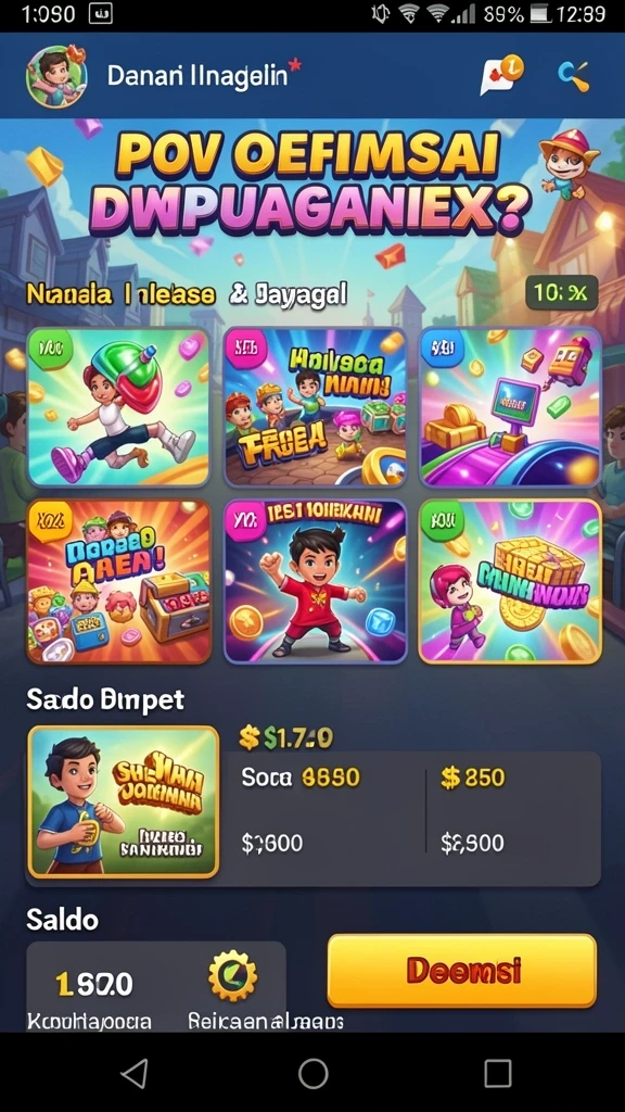 Sistem reward yang menguntungkan pemain.