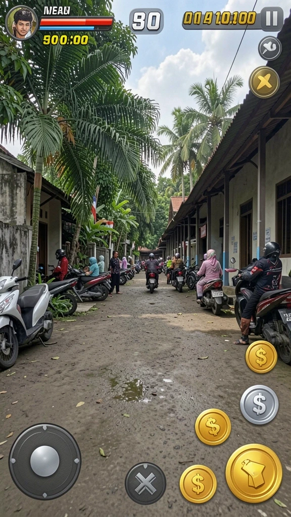 Fitur multiplayer seru untuk bermain dengan teman.