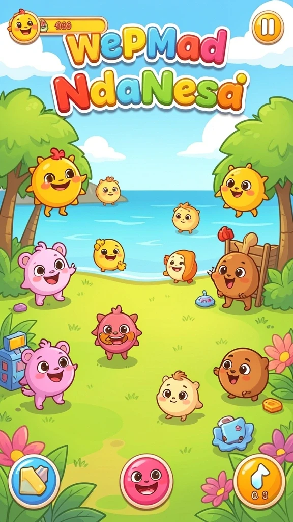 Cuplikan dari mode multiplayer yang seru.