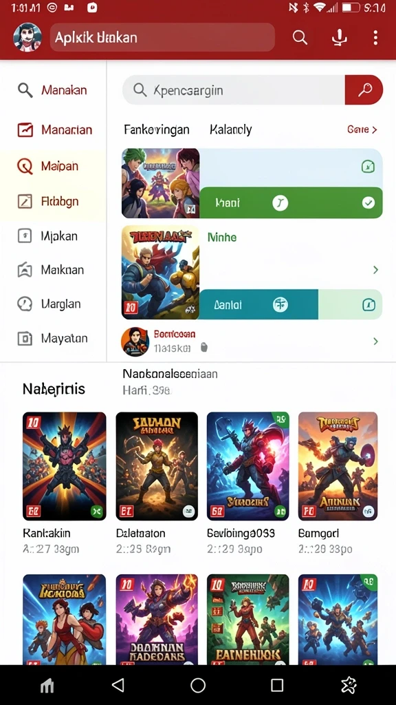 Tampilan grafis yang memukau dan detail.