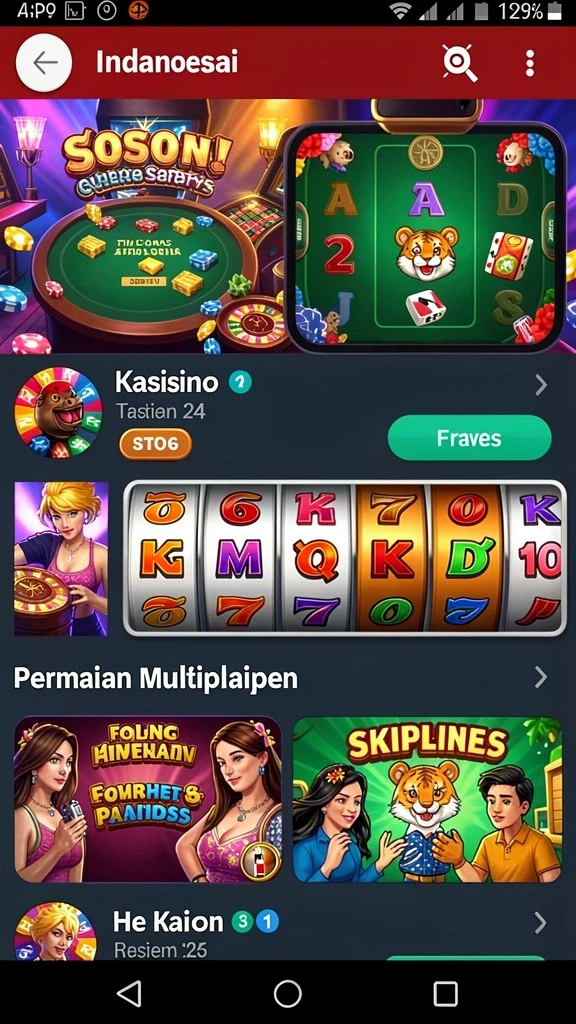 Tampilan antarmuka yang user-friendly dan intuitif.
