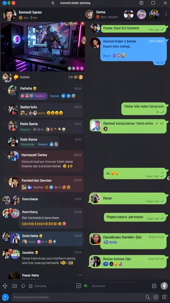 Karakter unik dengan kemampuan berbeda di setiap level.