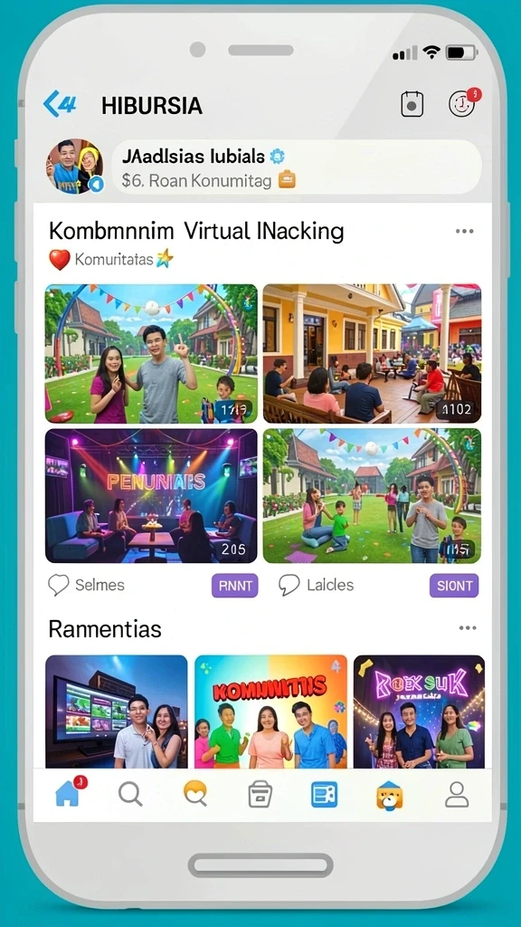 Tampilan menu utama TURBO78 yang menarik.