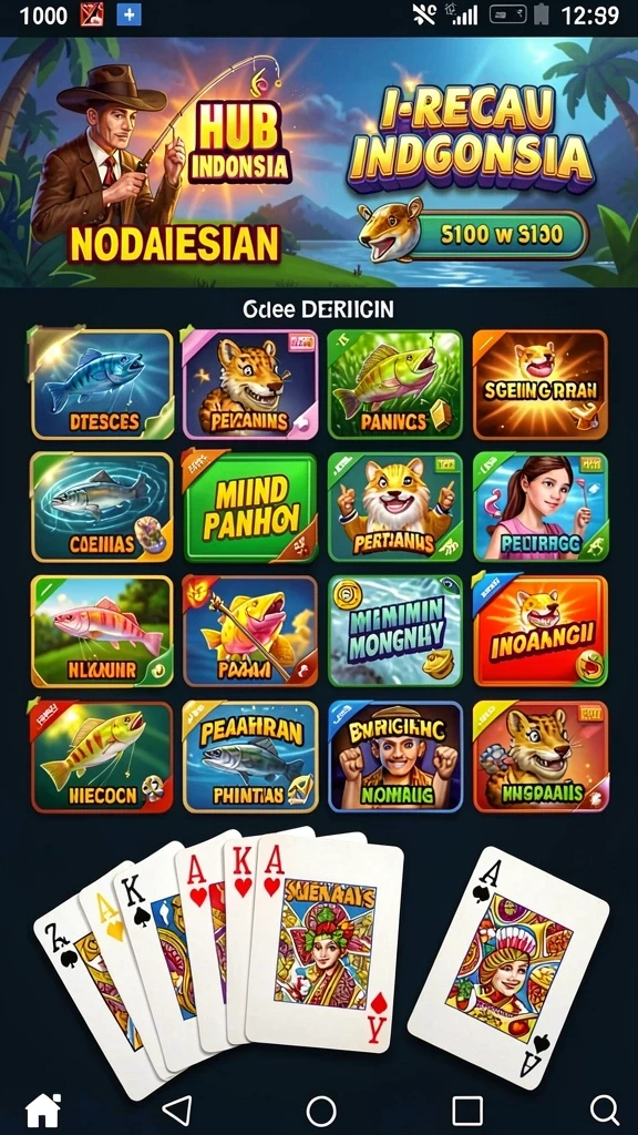 Pengalaman live casino yang menegangkan.
